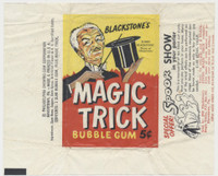 1962 Philadelphia Gum Blackstone's Magic Trick 5-cent Wrapper  #*sku37502