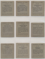 1942 W S Corp R12 America At War Partial Set 35/48 #*sku37511