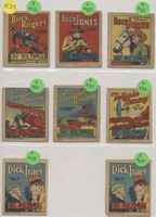 1934 Goudy Gum R24 Big Thrill Booklets  Lot of 8  #*sku37518