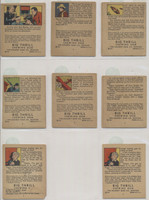 1934 Goudy Gum R24 Big Thrill Booklets  Lot of 8  #*sku37518