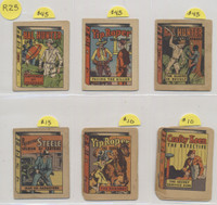1934 Goudy Gum R25 Thrilling Stories Booklets  Lot of 6 different  #*sku37519