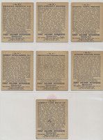 1940 Goudey R50 First Column Defenders Partial Set of 16/24 (Mid-Grade to High-Grade)   #*sku37529