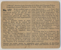 1936 R60 G-MEN & HEROES #177 A BOAT BETRAYS IT'S KILLER CREW   #*sku37541