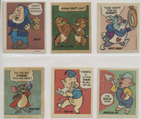 circ. 1970's Disney Characters Stickers from Wonder Bread  Lot of 10 different  #*sku37559