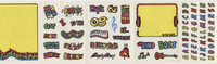 1984 Kellogg Stickers Kit Booklet Lot of 3 different  #*sku37562