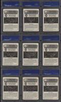 1976 Wonder Bread Football Complete PSA Graded Set (16) PSA 10 & (8) PSA 9