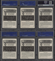 1976 Wonder Bread Football Complete PSA Graded Set (16) PSA 10 & (8) PSA 9