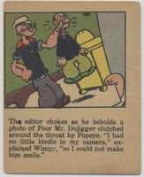 1933 R113 Orbit Gum Popeye Comic Booklet #7 Popeye  #*sku37604