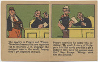 1933 R113 Orbit Gum Popeye Comic Booklet #7 Popeye  #*sku37604