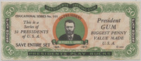 1937 Diets Gum Inc. R118 Presidents Play Bucks Note $50 Ulysses S. Grant   #*sku37610