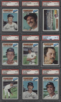 1977 Burger King New York Yankees Complete PSA Graded Set (24 Cards) Munson Jackson