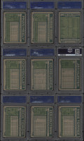 1977 Burger King New York Yankees Complete PSA Graded Set (24 Cards) Munson Jackson