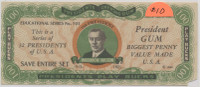 1937 Diets Gum Inc. R118 US Presidents Play Bucks Notes  Lot of 13  #*sku37613