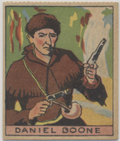 1933 R128-2 Series Of 48 Westerns #216 Daniel Boone (writing on back)   #*sku37618