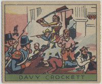1933 R128-2 Series Of 48 Westerns #210 Davy Crockett  #*sku37920