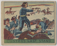 1933 R128-2 Series Of 48 Westerns #209 Custer's Last Stand  #*sku37623