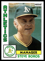 1984 Topps Nestle #531 Steve Boros Near Mint+ 
