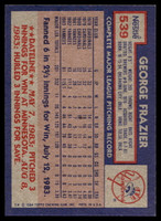 1984 Topps Nestle #539 George Frazier Near Mint+ 