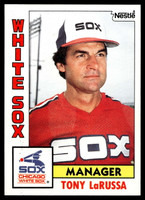 1984 Topps Nestle #591 Tony LaRussa Near Mint+ 