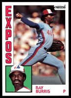 1984 Topps Nestle #552 Ray Burris Near Mint+ 