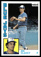 1984 Topps Nestle #575 Jim Clancy Near Mint+ 