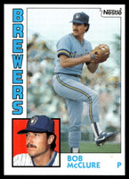 1984 Topps Nestle #582 Bob McClure Near Mint+ 