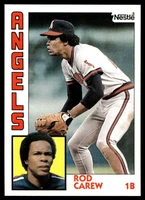 1984 Topps Nestle #600 Rod Carew Near Mint+ 