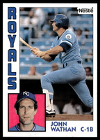 1984 Topps Nestle #602 John Wathan Near Mint+ 