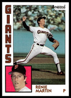 1984 Topps Nestle #603 Renie Martin Near Mint+ 