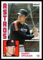 1984 Topps Nestle #612 Harry Spilman Near Mint+ 