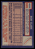 1984 Topps Nestle #626 Bobby Clark Near Mint+ 
