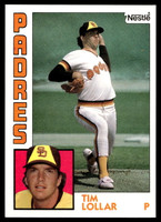 1984 Topps Nestle #644 Tim Lollar Near Mint+ 