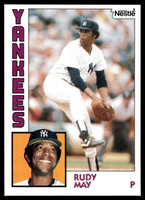 1984 Topps Nestle #652 Rudy May Near Mint+ 