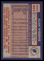 1984 Topps Nestle #693 Alan Wiggins Near Mint+ 