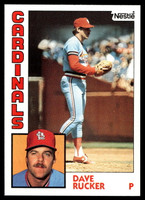 1984 Topps Nestle #699 Dave Rucker Near Mint+ 