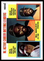 1984 Topps Nestle #701 Bill Madlock/Pete Rose/Dave Parker Near Mint+ 