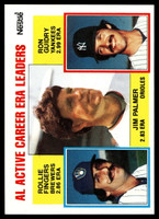 1984 Topps Nestle #717 Jim Palmer/Rollie Fingers/Ron Guidry Near Mint+ 