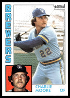 1984 Topps Nestle #751 Charlie Moore Near Mint+ 