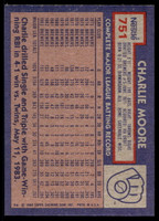 1984 Topps Nestle #751 Charlie Moore Near Mint+ 