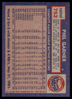 1984 Topps Nestle #752 Phil Garner Near Mint+ 