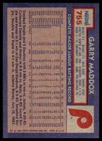 1984 Topps Nestle #755 Garry Maddox Near Mint+ 