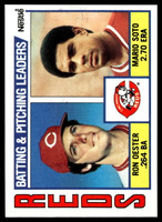 1984 Topps Nestle #756 Ron Oester/Mario Soto Near Mint+ 
