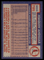 1984 Topps Nestle #785 Joaquin Andujar Near Mint+ 