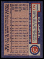 1984 Topps Nestle #787 Bill Campbell Near Mint+  ID: 524808