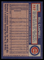 1984 Topps Nestle #787 Bill Campbell Near Mint+  ID: 524809