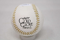 Carlton Fisk Baseball JSA Autograph Signed Red Sox Gold Glove Logo Ball