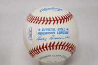 Lou Boudreau Baseball JSA Autograph Signed Indians