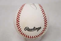 Enos Slaughter Baseball JSA Autograph Signed Cardinals HOF 1985