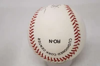 Enos Slaughter Baseball JSA Autograph Signed Cardinals HOF 1985