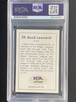 1978 Grand Slam #36 Buck Leonard Grays PSA Authenticated Signed